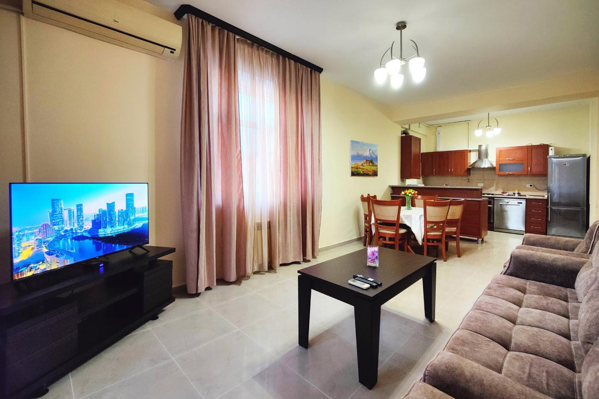 3 Bedroom Apartment In Homey Residence Erivan Exterior foto